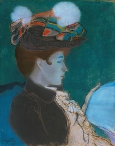 Louis Anquetin Louis Anquetin, Reading women